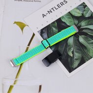 Fitbit Inspire 3 &ndash; Elastisches Solo Loop Nylonarmband - Mintgr&uuml;n
