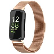 Fitbit Inspire 3 - Milanaise Armband - Champagner Gold