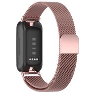 Fitbit Inspire 3 - Milanaise Armband - Ros&eacute;gold