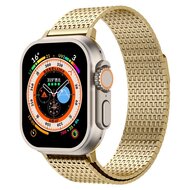Edelstahl Loop Band - Gold - Extra stark - Geeignet f&uuml;r Apple Watch 38mm / 40mm / 41mm / 42mm