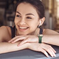 Silikonarmband - Dunkelgr&uuml;n - Garmin Lily 2