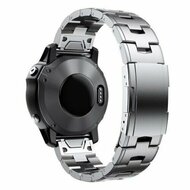 Titan-Gliederband - Silber - Garmin Epix Pro Gen 2 (51mm) / Quatix 7X / 6X &amp; Tactix 7 (pro)