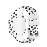 Silikonband mit Druck - Tierpfoten - Garmin Vivofit Junior 3