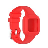 Silikon einfarbig - Rot - Garmin Vivofit Junior 3