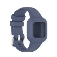 Silikon einfarbig - Blau grau - Garmin Vivofit Junior 3