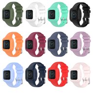Silikon einfarbig - Schwarz - Garmin Vivofit Junior 3