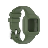 Silikon einfarbig - Gr&uuml;n - Garmin Vivofit Junior 3