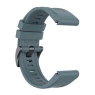 Silikon-Sportband - Grau-Blau - Garmin Fenix 7X / 6X / 5X