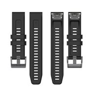 Silikon-Sportband - Schwarz - Garmin Fenix 7X / 6X / 5X
