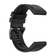 Silikon-Sportband - Schwarz - Garmin Fenix 7X / 6X / 5X
