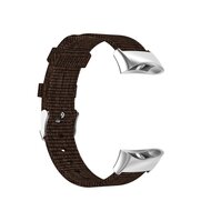 Nylon-Leinenarmband - Dunkelbraun - Garmin Forerunner 45 / 45S