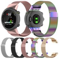 Garmin Forerunner 45 / 45S - Milanaise Armband - Silber