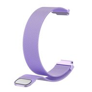 Garmin Forerunner 220 / 230 / 235 / 620 / 630 / 735 (XT) - Milanaise-Armband - Gro&szlig; - Violett