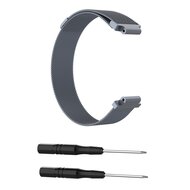 Garmin Forerunner 220 / 230 / 235 / 620 / 630 / 735 (XT) - Milanaise-Armband - Klein - Space Grau