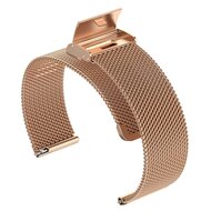 Garmin Venu 3s / Vivoactive 4s / Venu 2s / Vivomove 3s / Forerunner 255s - Milanaise Armband mit Klemmverschluss - Champagner Gold