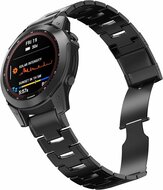 Titanium Gliederarmband - Schwarz - Garmin Epix Gen 2 (47mm) / MARQ / Quatix 7 / 6 / 5