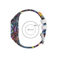 Silikonarmband mit Druck - Leopardendruck - Garmin Vivofit Junior 3