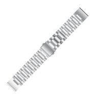 Stahlgliederarmband - Silber - Garmin Fenix 7X / 6X / 5X