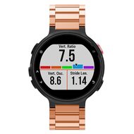 Stahlgliederarmband - Rose gold - Garmin Forerunner 220 / 230 / 235 / 620 / 630 / 735 (XT)