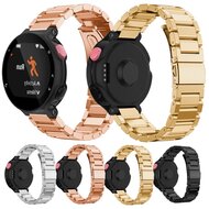 Stahlgliederarmband - Schwarz - Garmin Forerunner 220 / 230 / 235 / 620 / 630 / 735 (XT)