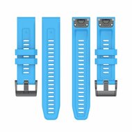 Silikon-Sportband - Blau - Garmin Epix Pro Gen 2 (51mm) / Quatix 7X / 6X &amp; Tactix 7 (pro)