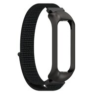 Nylon Sport Loop Armband - Schwarz - Samsung Galaxy Fit 2