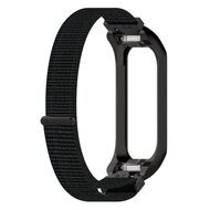 Nylon Sport Loop Armband - Schwarz - Samsung Galaxy Fit 2