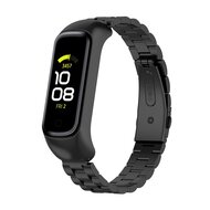 Stahlgliederband - Schwarz - Samsung Galaxy Fit 2