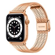 Metallband - Ros&eacute;gold - Geeignet f&uuml;r Apple Watch 44mm / 45mm / 46mm / 49mm