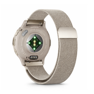 Garmin Venu / Sq / Sq2 / 2 plus - Milanaise Armband - Vintage gold