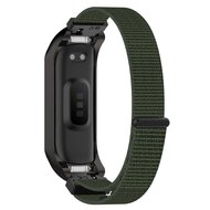 Nylon Sport Loop Armband - Dunkelgr&uuml;n - Samsung Galaxy Fit 2