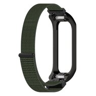 Nylon Sport Loop Armband - Dunkelgr&uuml;n - Samsung Galaxy Fit 2