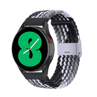 Geflochtenes Nylonband - Grau / Schwarz - Huawei Watch 4 (pro) / 3 (pro) / Ultimate