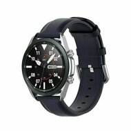 Klassisches Lederarmband - Dunkelblau - Huawei Watch 4 (pro) / 3 (pro) / Ultimate