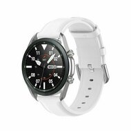 Klassisches Lederarmband - Wei&szlig; - Huawei Watch 4 (pro) / 3 (pro) / Ultimate
