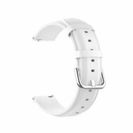 Klassisches Lederarmband - Wei&szlig; - Huawei Watch 4 (pro) / 3 (pro) / Ultimate