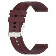 Silikon-Sportband - Weinrot - Huawei Watch 4 (pro) / 3 (pro) / Ultimate