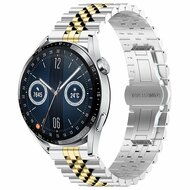 Stahlband - Silber / Gold - Huawei Watch 4 (pro) / 3 (pro) / Ultimate