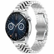 Stahlband - Silber - Huawei Watch 4 (pro) / 3 (pro) / Ultimate
