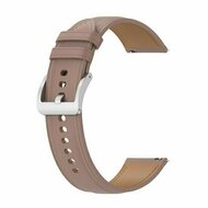 Luxuri&ouml;ses Lederarmband - Altrosa - Huawei Watch 4 (pro) / 3 (pro) / Ultimate