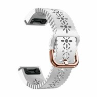 Blume Silikonband - Wei&szlig; - Garmin Instinct E - 40mm
