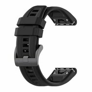 Silikon-Sportarmband - Schwarz - Garmin Instinct E - 40mm