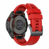 Silikon-Sportarmband - Rot - Garmin Instinct E - 40mm