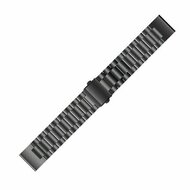 Stahlgliederarmband - Schwarz - Garmin Instinct E - 40mm