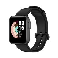 Klassisches Silikon-Sportband - Schwarz - Xiaomi Mi Watch Lite / Redmi Watch