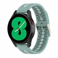 Dot Pattern Silikonarmband - Gr&uuml;n Blau - Huawei Watch 4 (pro) / 3 (pro) / Ultimate