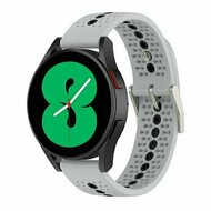 Dot Pattern Silikonarmband - Grau - Huawei Watch 4 (pro) / 3 (pro) / Ultimate