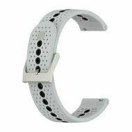 Dot Pattern Silikonarmband - Grau - Huawei Watch 4 (pro) / 3 (pro) / Ultimate