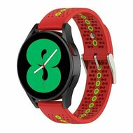 Dot Pattern Silikonarmband - Rot - Huawei Watch 4 (pro) / 3 (pro) / Ultimate