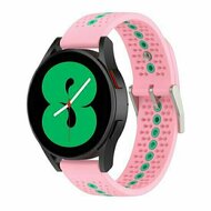 Dot Pattern Silikonarmband - Pink - Huawei Watch 4 (pro) / 3 (pro) / Ultimate